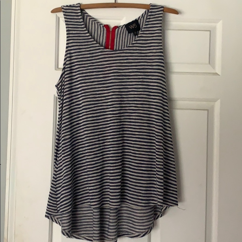 striped tank top